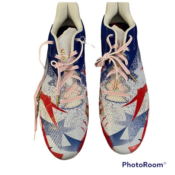 Under Armour Men's Blur LE MC USA Football Cleats size 13 - Picture 2 of 6